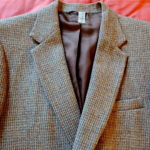 Stafford Brown Tweed Blazer